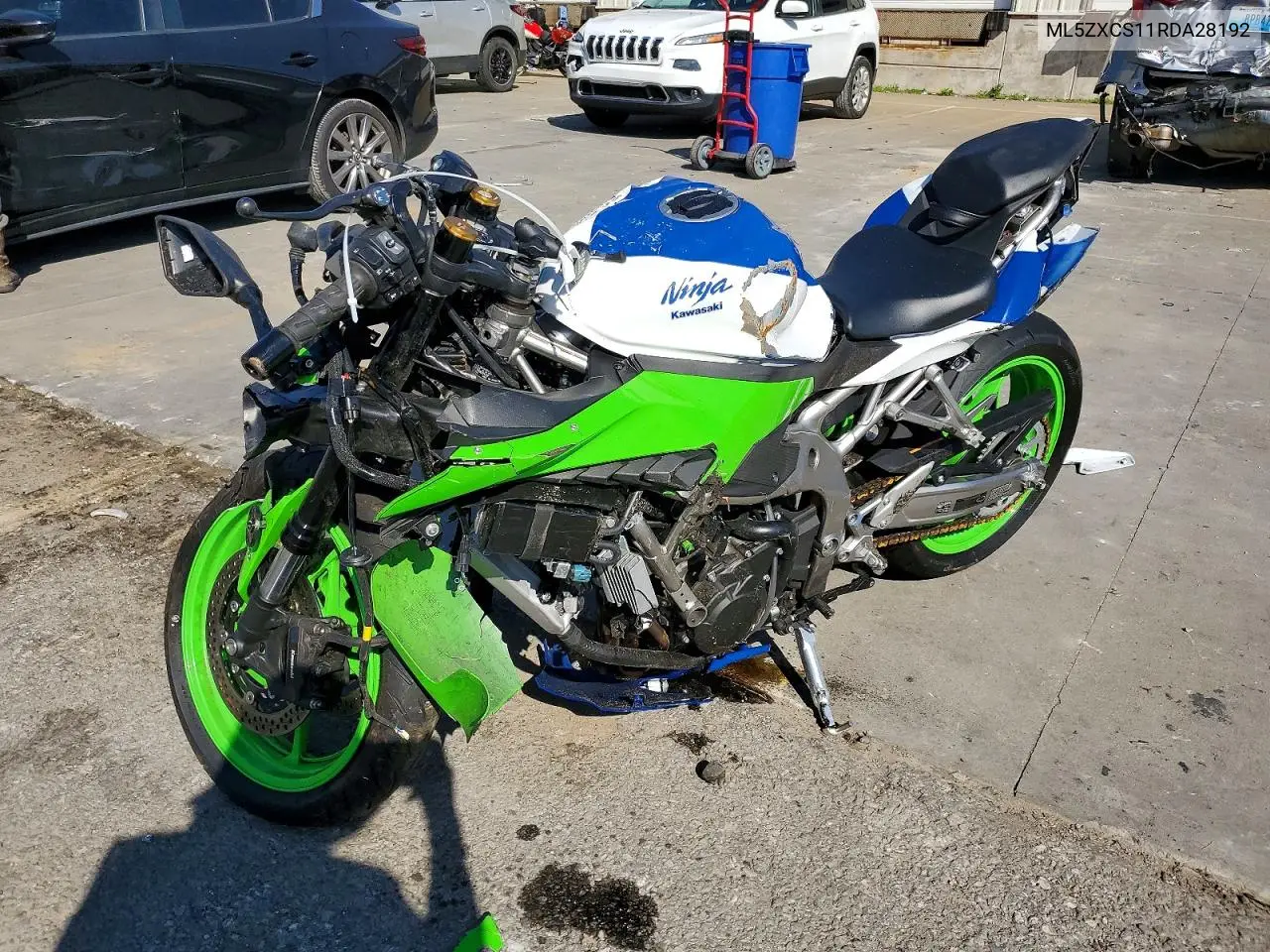 2024 Kawasaki Zx400 S VIN: ML5ZXCS11RDA28192 Lot: 55907056
