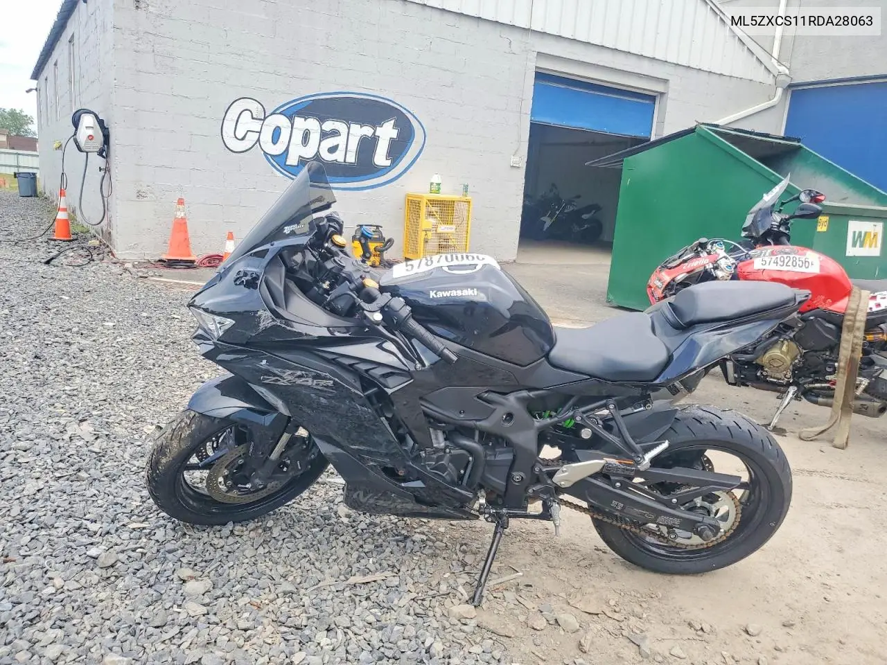 2024 Kawasaki Zx400 S VIN: ML5ZXCS11RDA28063 Lot: 57870066