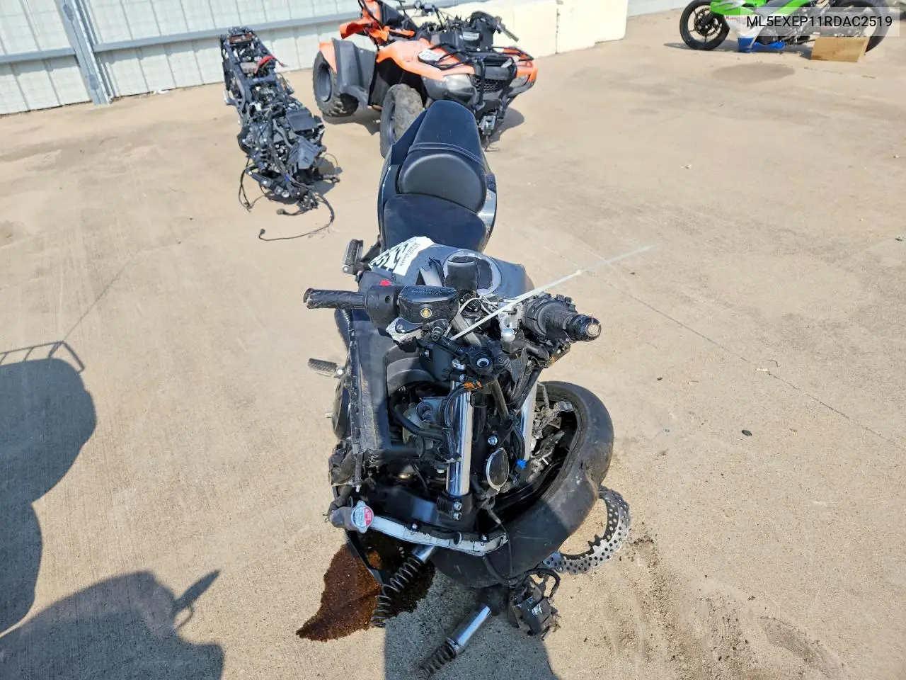 2024 Kawasaki Ex650 P VIN: ML5EXEP11RDAC2519 Lot: 57930926