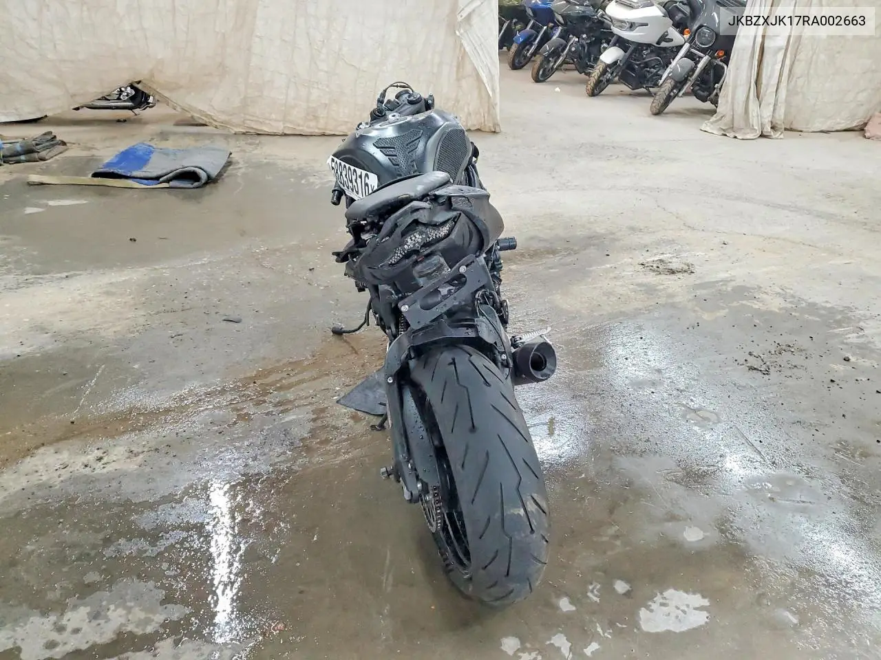 2024 Kawasaki Zx636 K VIN: JKBZXJK17RA002663 Lot: 58839316