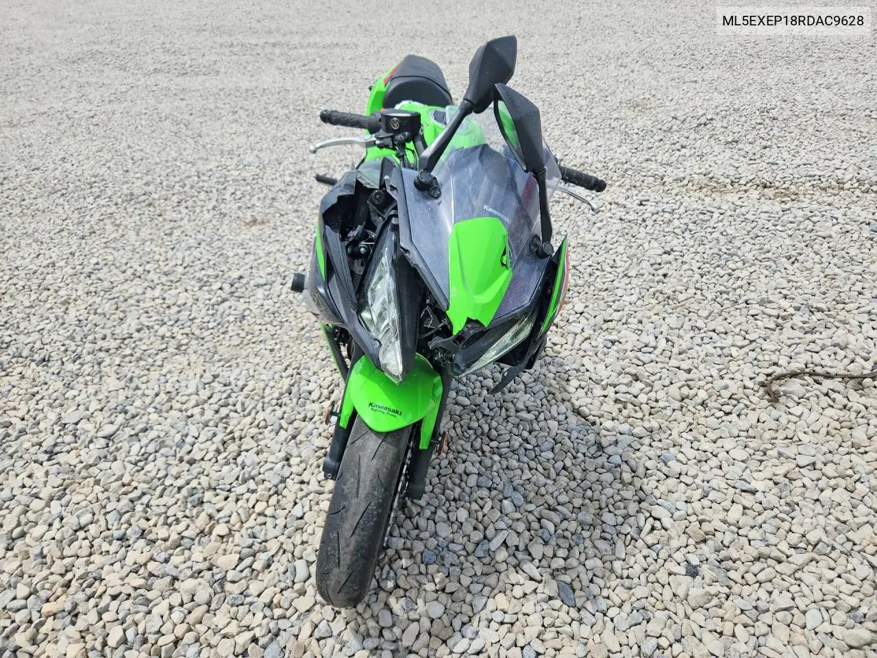 2024 Kawasaki Ex650 P VIN: ML5EXEP18RDAC9628 Lot: 59123866