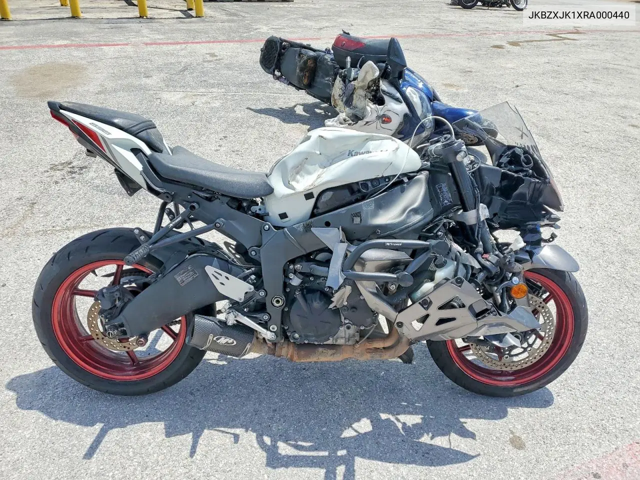 2024 Kawasaki Zx636 K VIN: JKBZXJK1XRA000440 Lot: 59148196