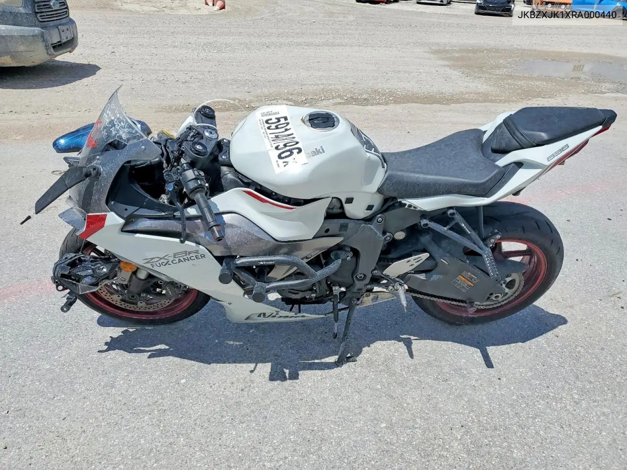 2024 Kawasaki Zx636 K VIN: JKBZXJK1XRA000440 Lot: 59148196