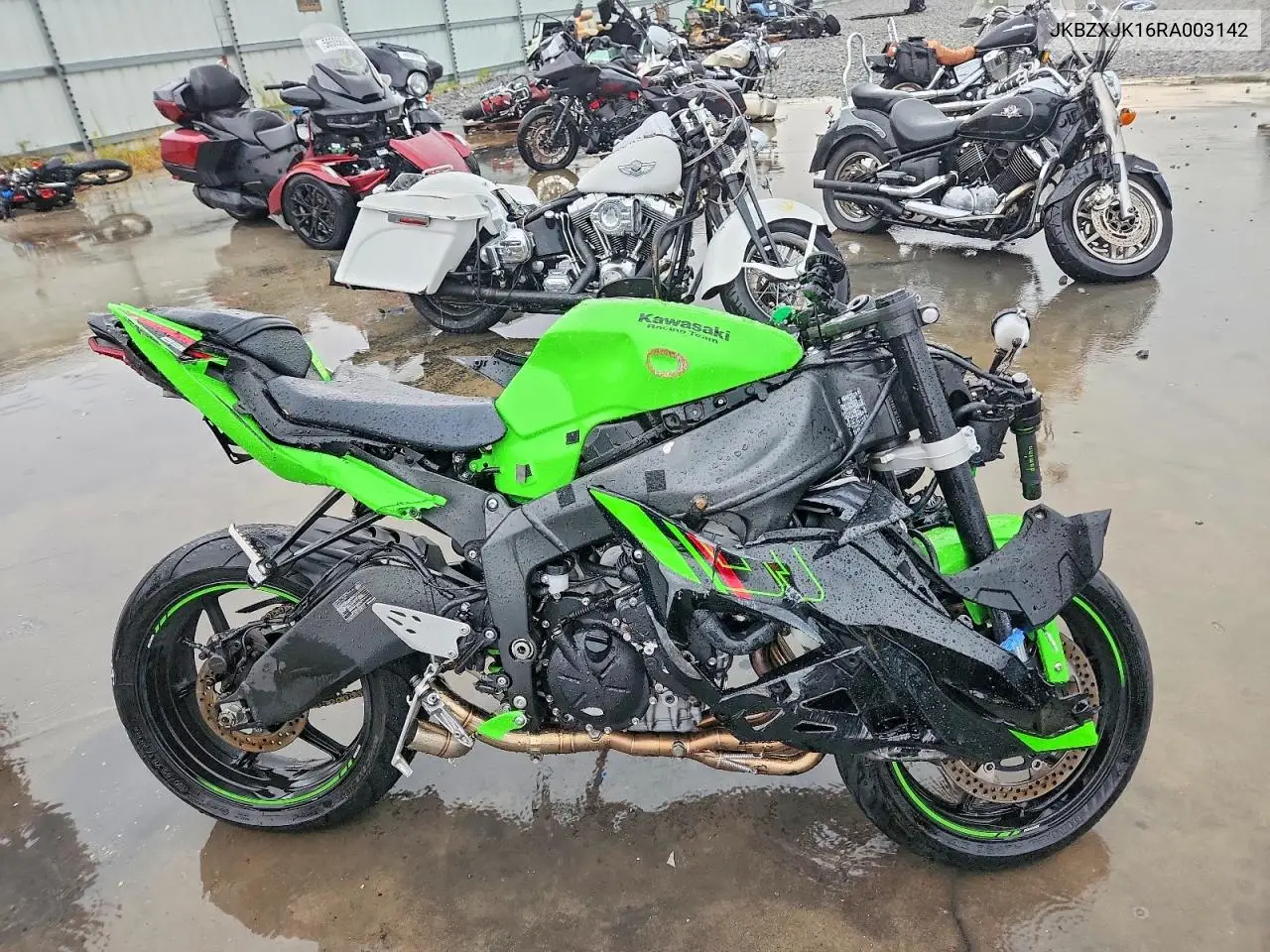 2024 Kawasaki Zx636 K VIN: JKBZXJK16RA003142 Lot: 59281646