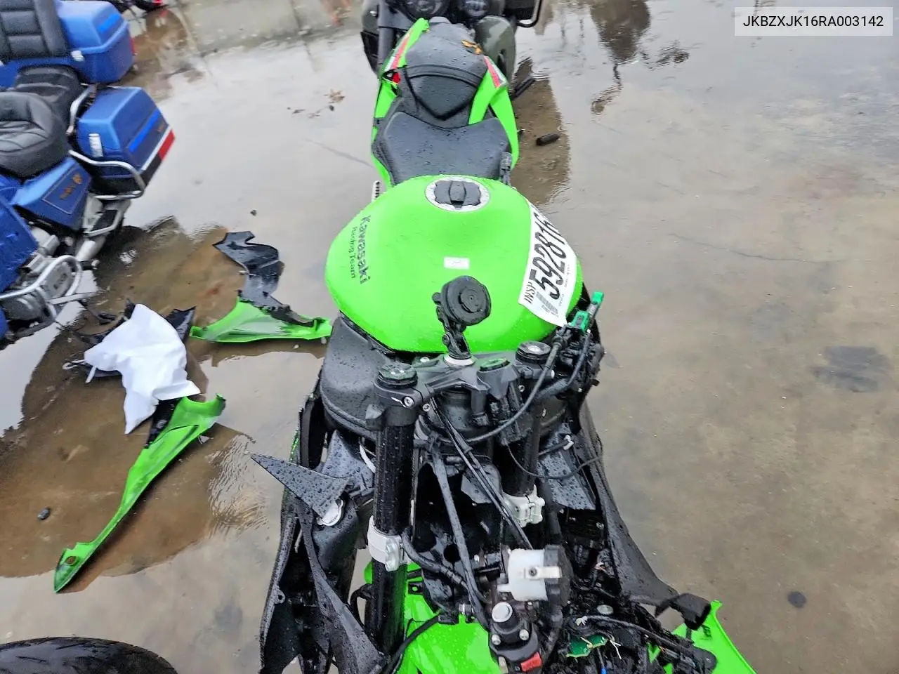 2024 Kawasaki Zx636 K VIN: JKBZXJK16RA003142 Lot: 59281646