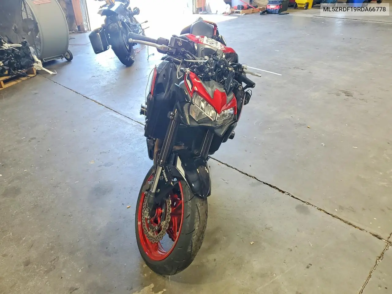 2024 Kawasaki Zr900 F VIN: ML5ZRDF19RDA66778 Lot: 59592526
