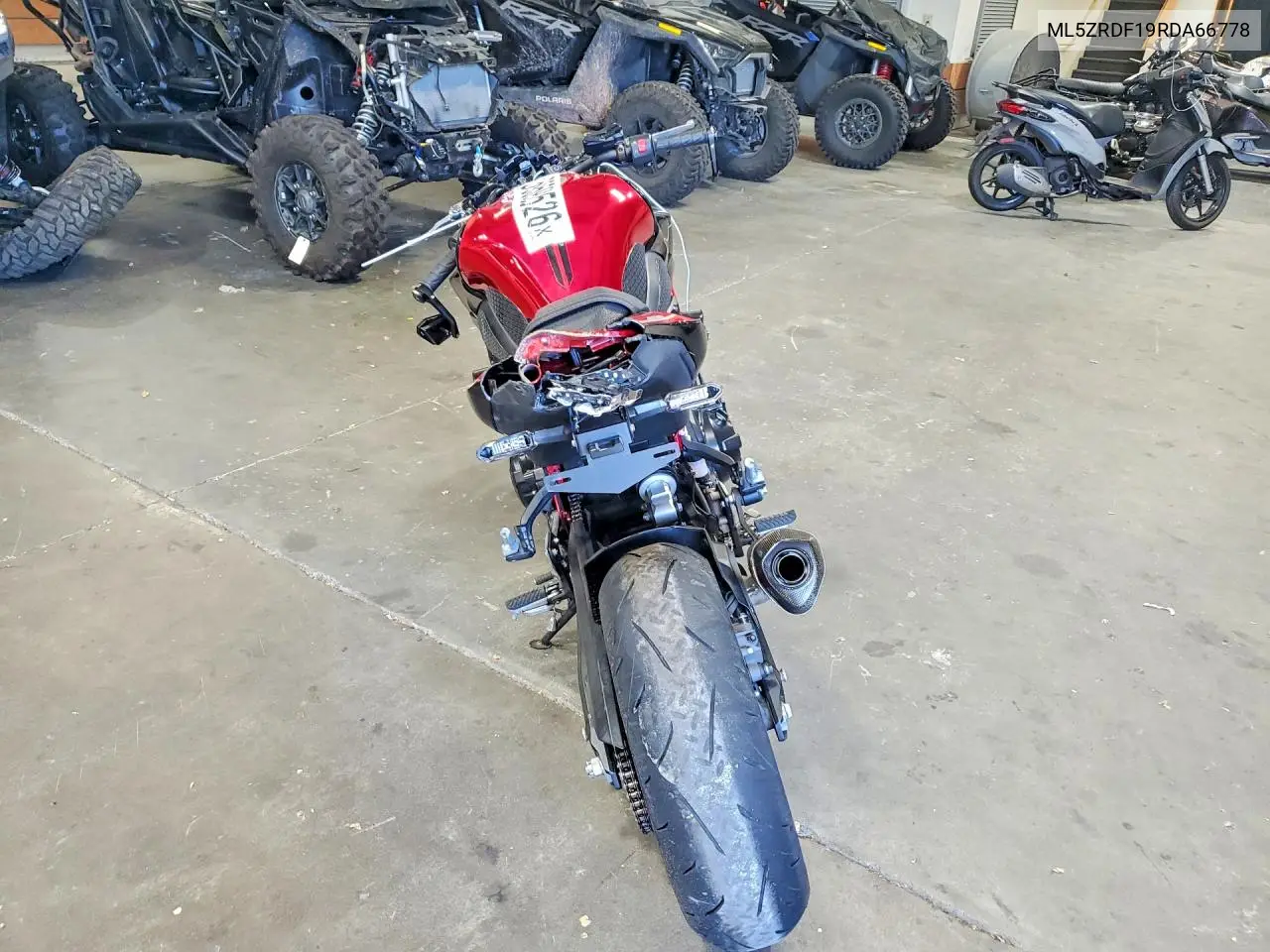 2024 Kawasaki Zr900 F VIN: ML5ZRDF19RDA66778 Lot: 59592526