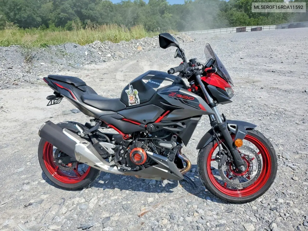 2024 Kawasaki Er500 VIN: ML5ERGF16RDA11592 Lot: 60445936