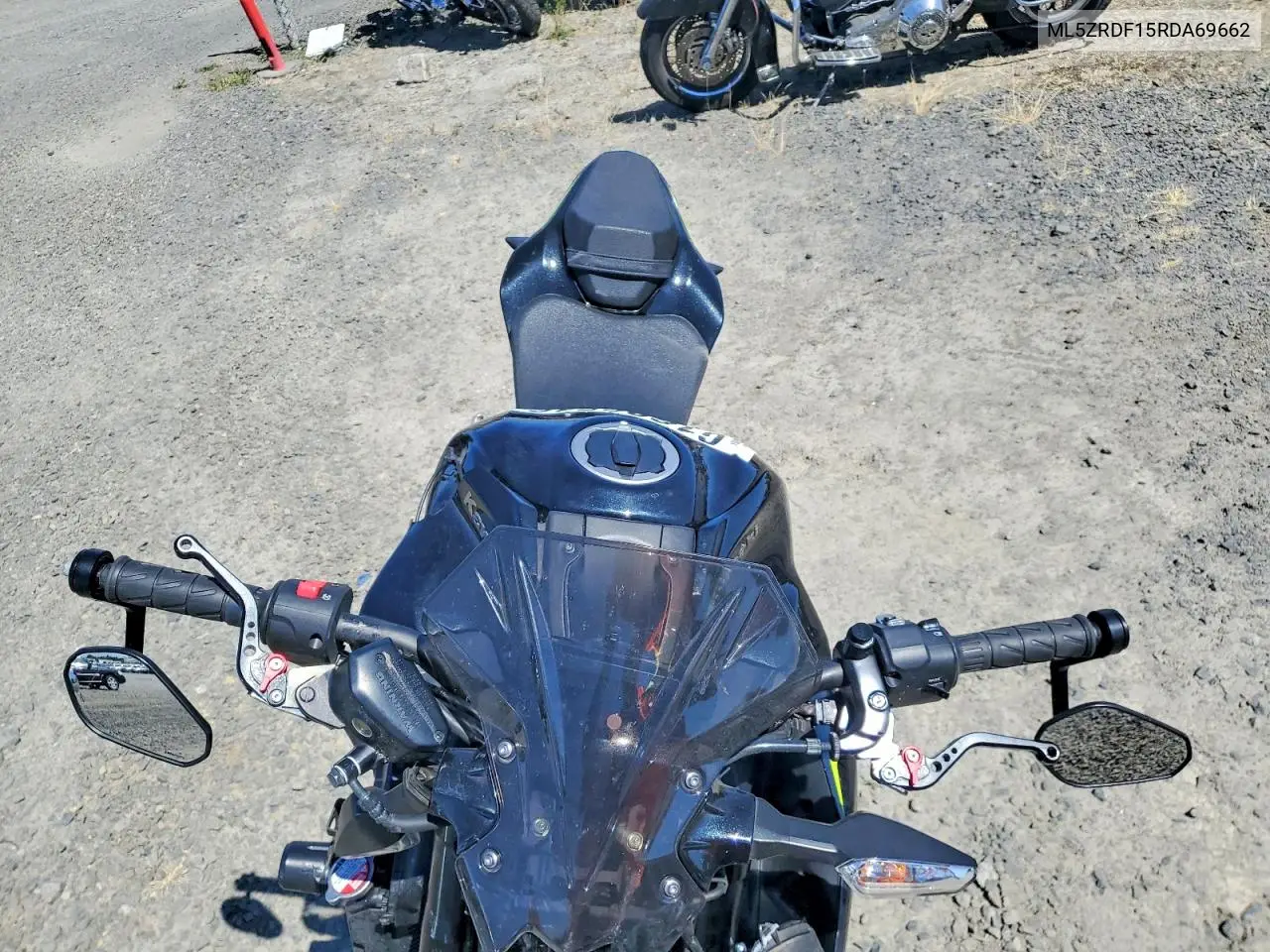 2024 Kawasaki Zr900 F VIN: ML5ZRDF15RDA69662 Lot: 61686516