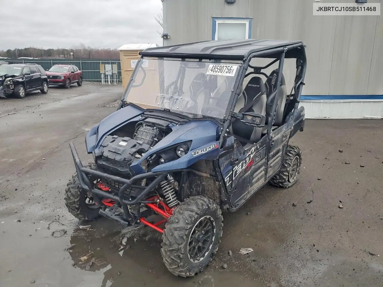 2025 Kawasaki Teryx Utility Vehicle VIN: JKBRTCJ10SB511468 Lot: 48590756