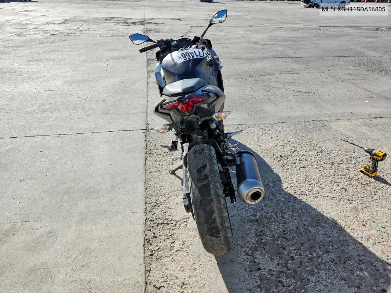 2025 Kawasaki Ex500 H VIN: ML5EXGH11SDA56805 Lot: 50771466