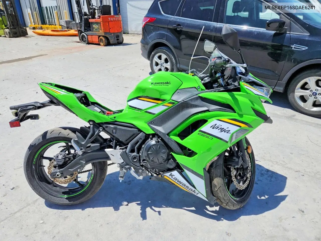 2025 Kawasaki Ex650 P VIN: ML5EXEP16SDAE6241 Lot: 52888516