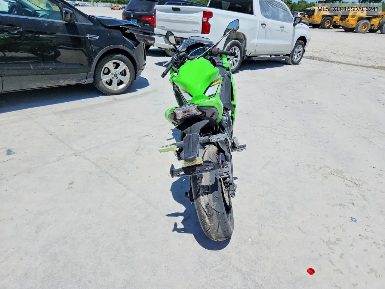 2025 Kawasaki Ex650 P VIN: ML5EXEP16SDAE6241 Lot: 52888516