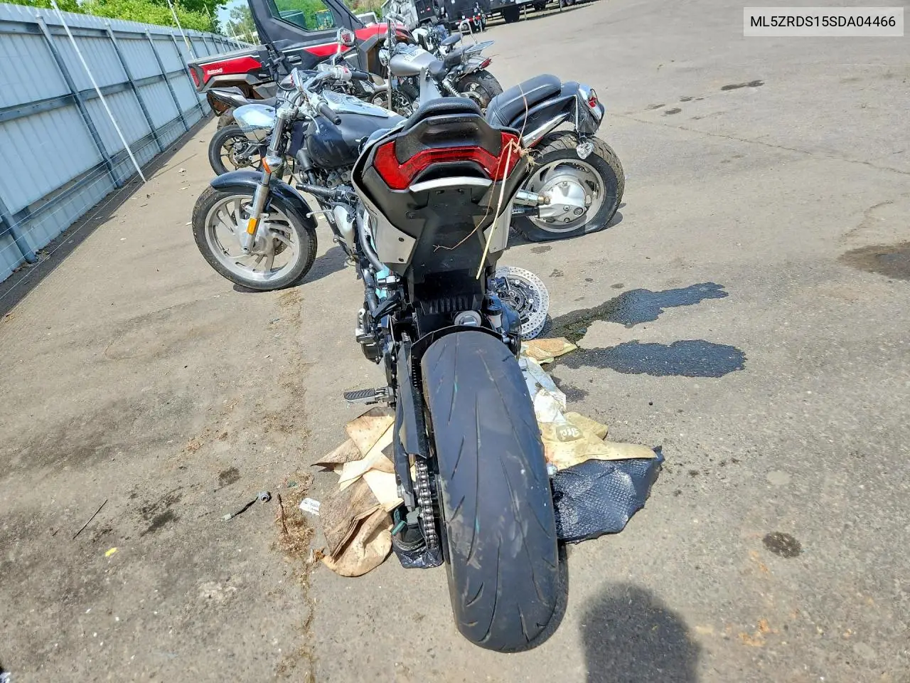 2025 Kawasaki Zr900 S VIN: ML5ZRDS15SDA04466 Lot: 53229526