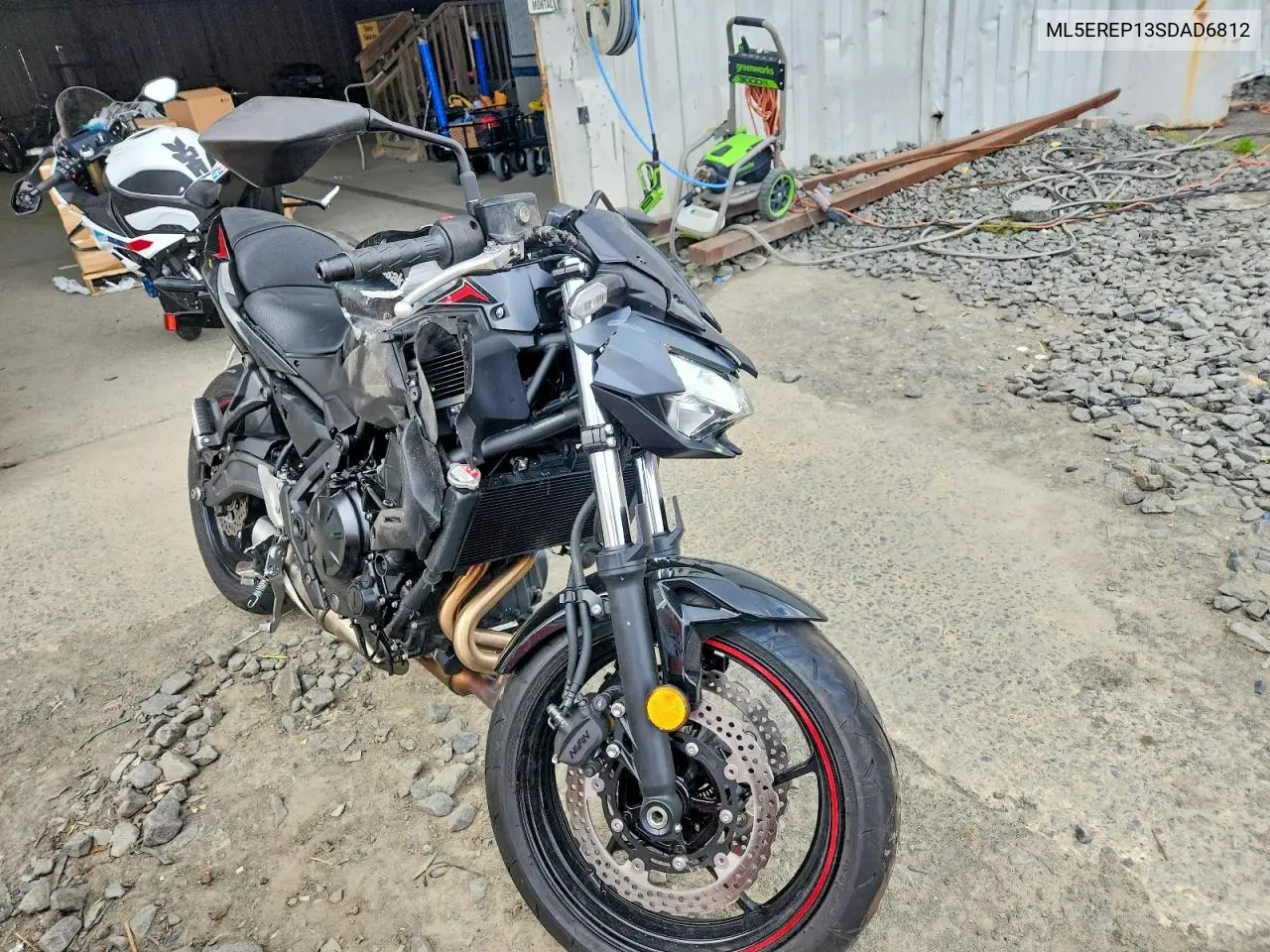 2025 Kawasaki Er650 P VIN: ML5EREP13SDAD6812 Lot: 53276976