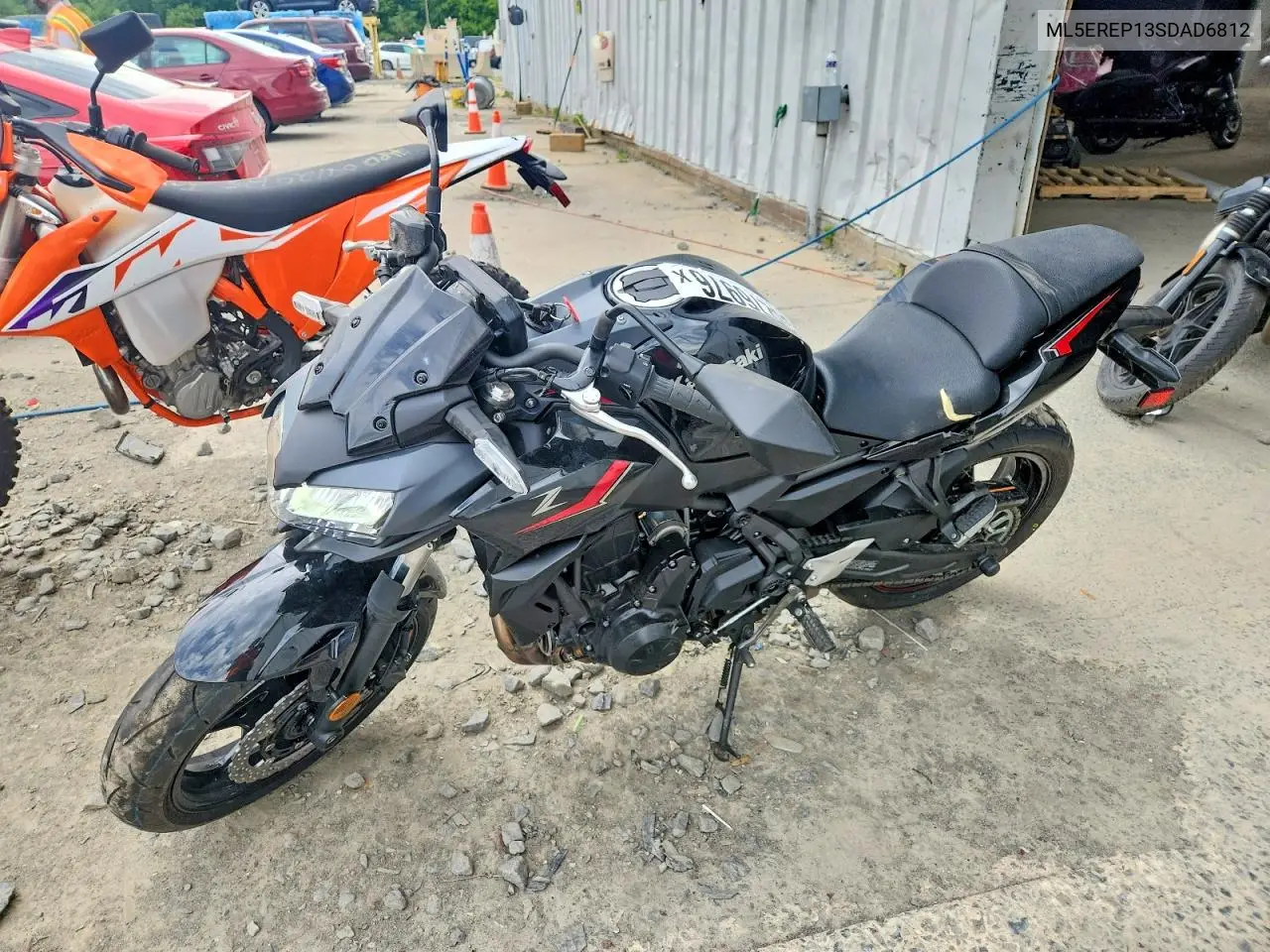 2025 Kawasaki Er650 P VIN: ML5EREP13SDAD6812 Lot: 53276976