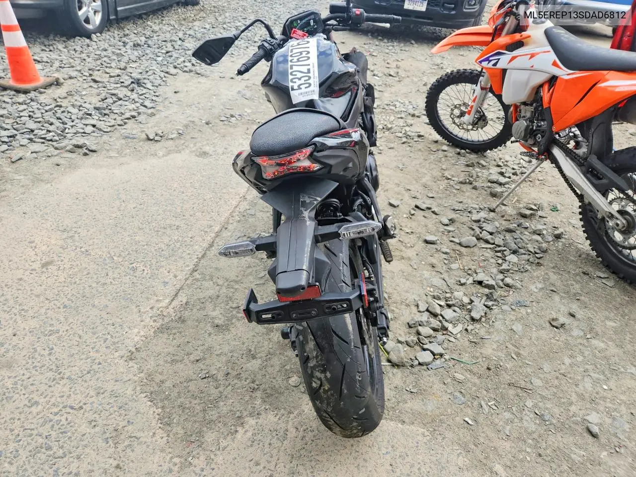 2025 Kawasaki Er650 P VIN: ML5EREP13SDAD6812 Lot: 53276976