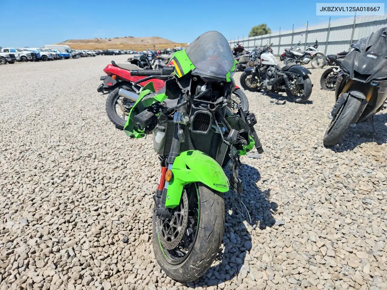 2025 Kawasaki Zx1002 L VIN: JKBZXVL12SA018667 Lot: 53761556