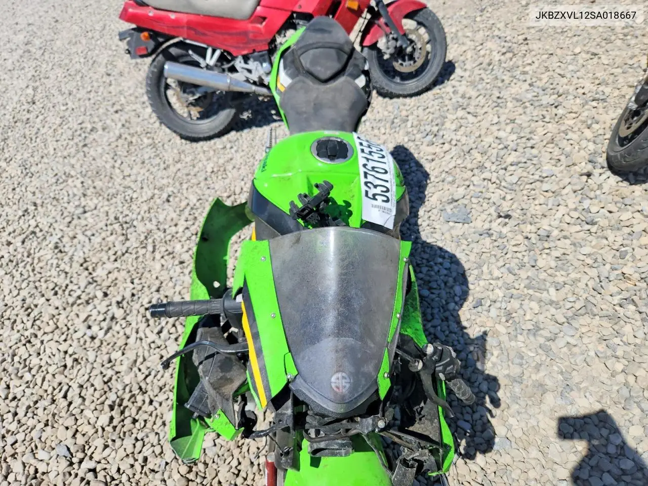 2025 Kawasaki Zx1002 L VIN: JKBZXVL12SA018667 Lot: 53761556