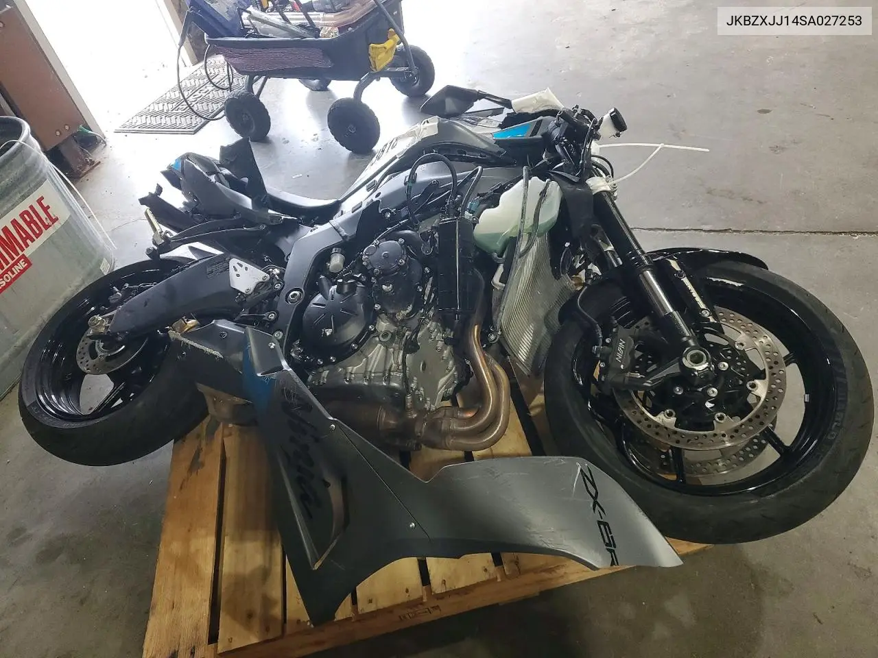 2025 Kawasaki Zx636 K VIN: JKBZXJJ14SA027253 Lot: 53818226