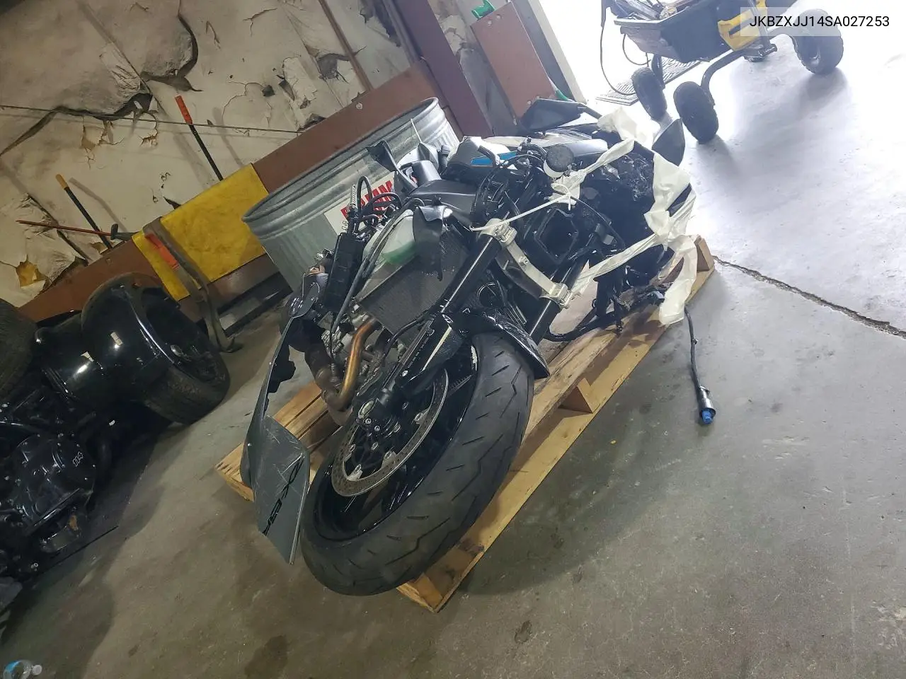 2025 Kawasaki Zx636 K VIN: JKBZXJJ14SA027253 Lot: 53818226