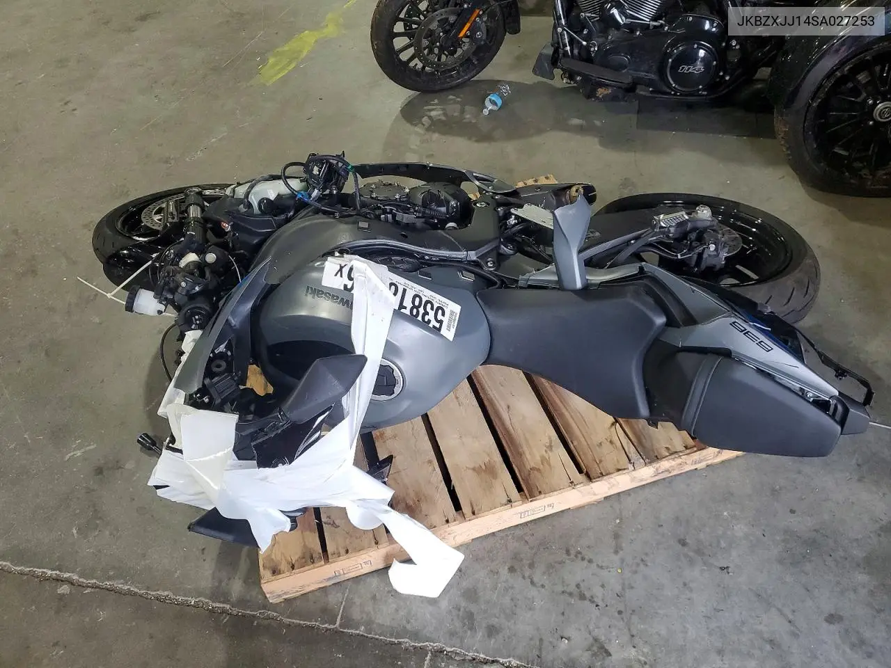 2025 Kawasaki Zx636 K VIN: JKBZXJJ14SA027253 Lot: 53818226