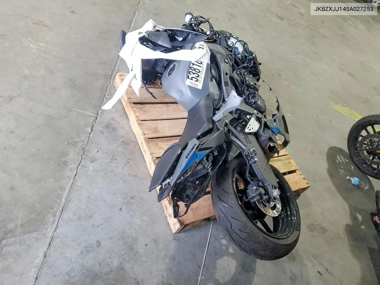 2025 Kawasaki Zx636 K VIN: JKBZXJJ14SA027253 Lot: 53818226