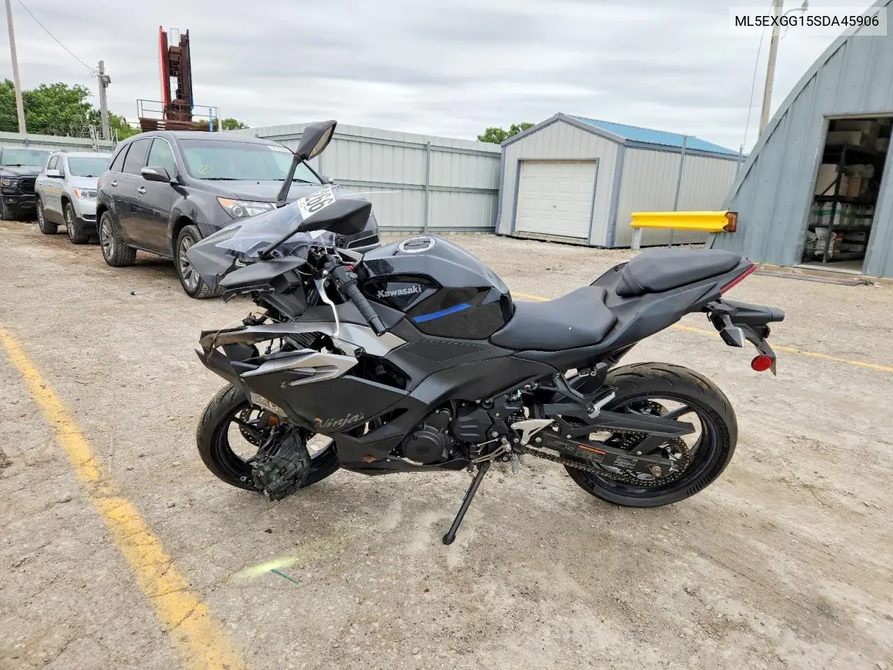 2025 Kawasaki Ex500 VIN: ML5EXGG15SDA45906 Lot: 53932666