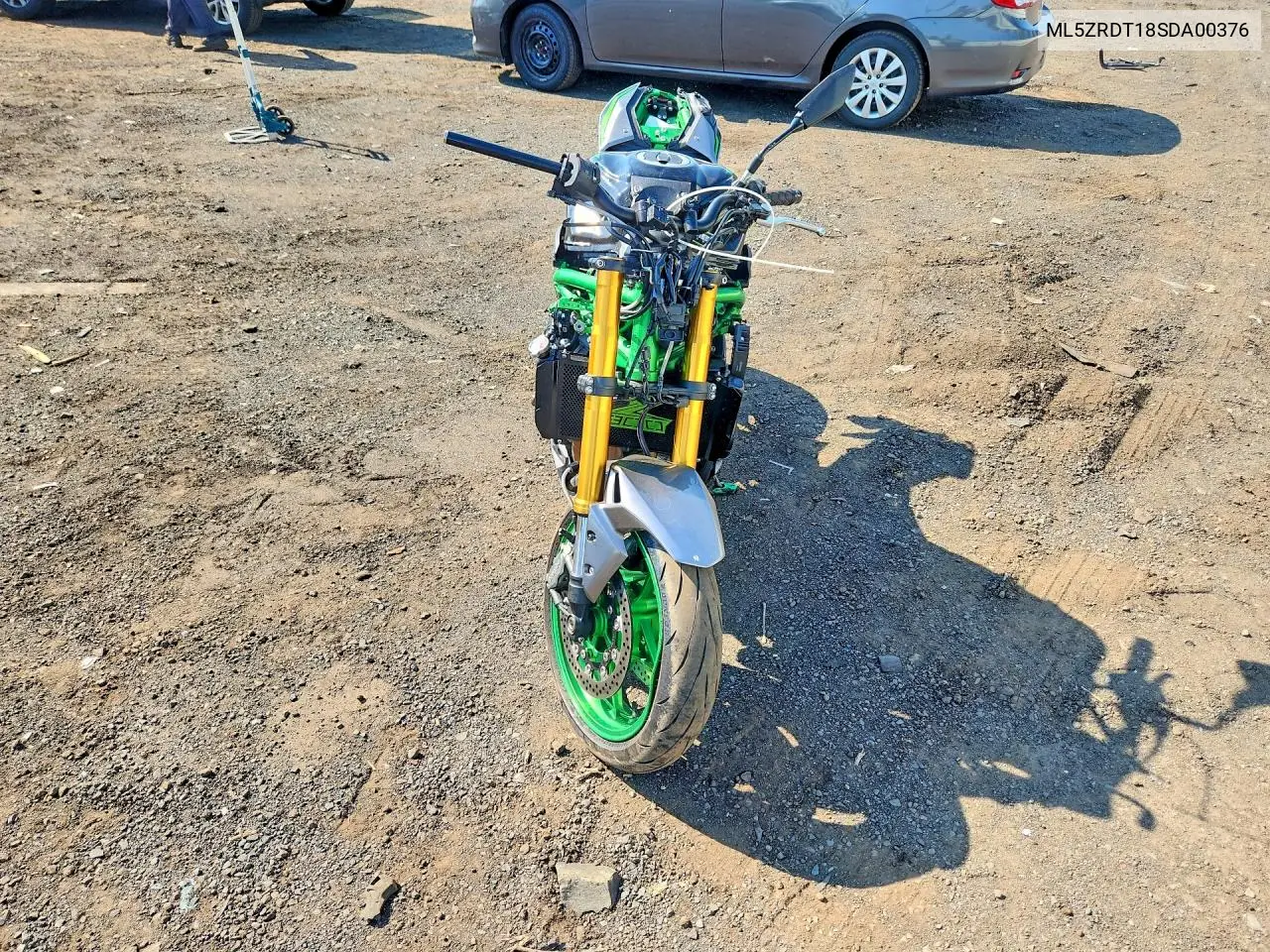2025 Kawasaki Zr900 T VIN: ML5ZRDT18SDA00376 Lot: 54051166