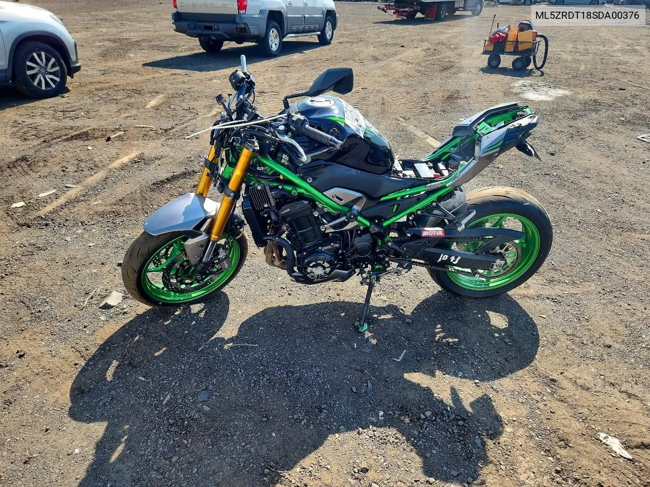 2025 Kawasaki Zr900 T VIN: ML5ZRDT18SDA00376 Lot: 54051166