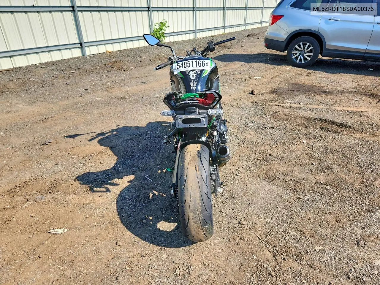 2025 Kawasaki Zr900 T VIN: ML5ZRDT18SDA00376 Lot: 54051166