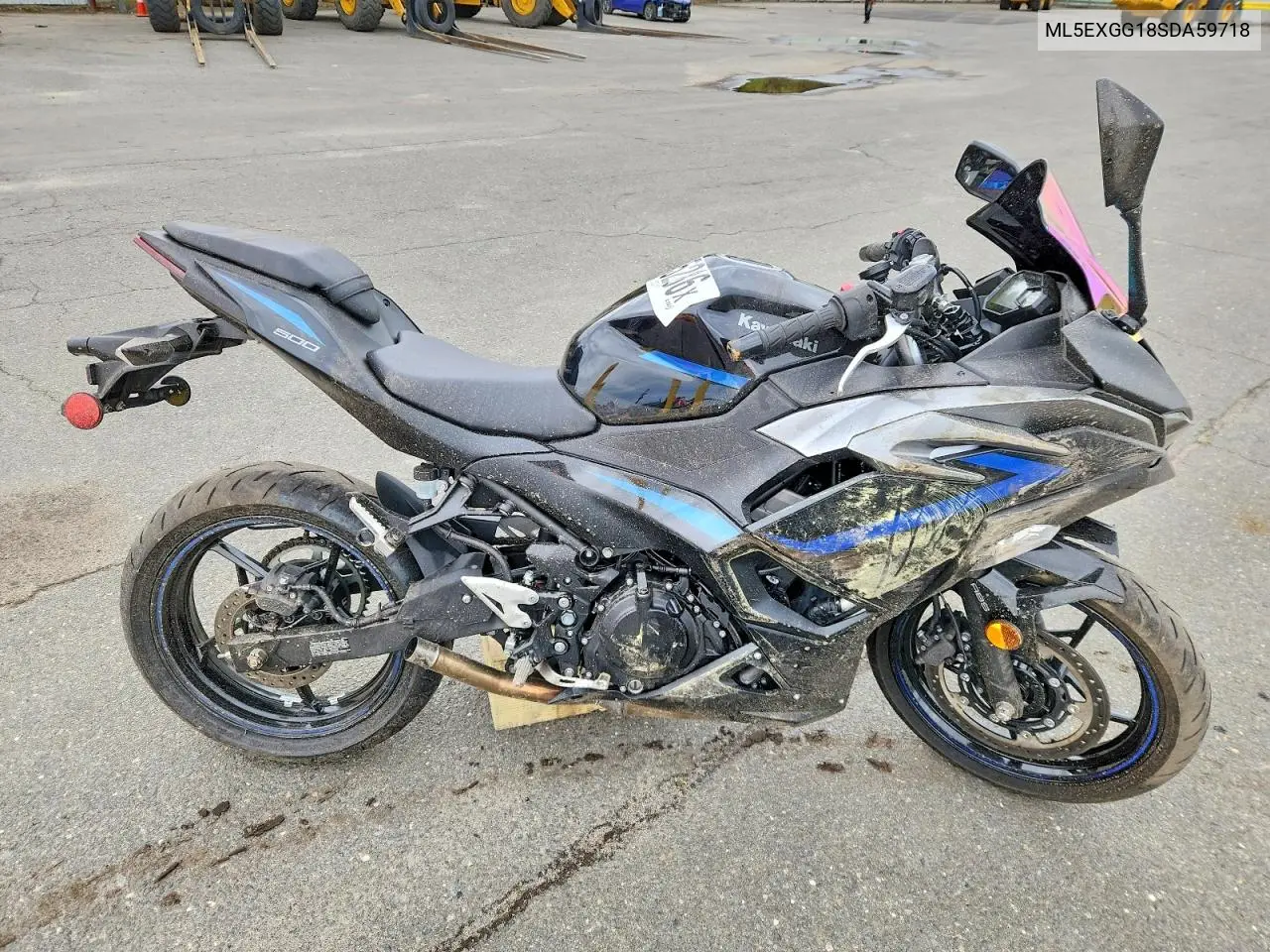 2025 Kawasaki Ex500 VIN: ML5EXGG18SDA59718 Lot: 54285286