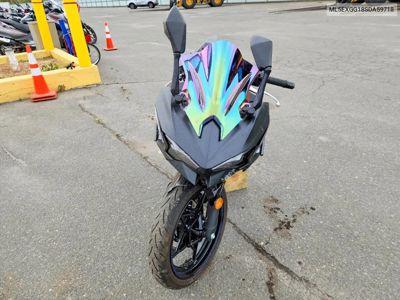 2025 Kawasaki Ex500 VIN: ML5EXGG18SDA59718 Lot: 54285286