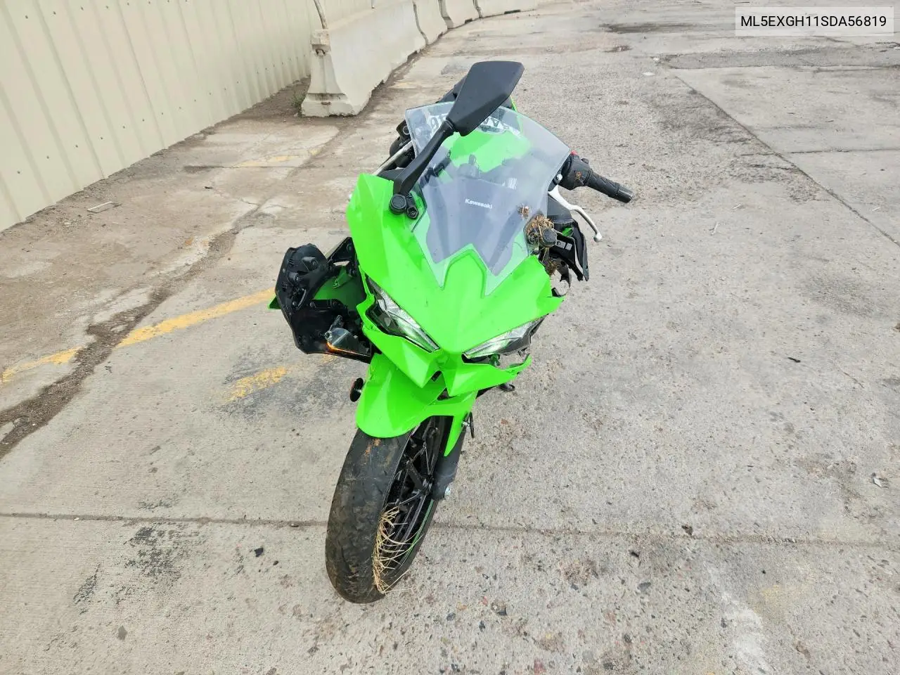 2025 Kawasaki Ex500 H VIN: ML5EXGH11SDA56819 Lot: 54438946