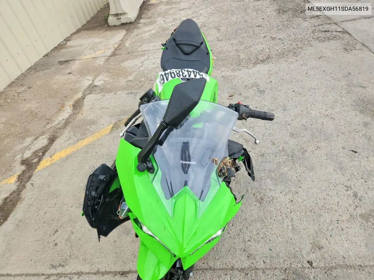 2025 Kawasaki Ex500 H VIN: ML5EXGH11SDA56819 Lot: 54438946