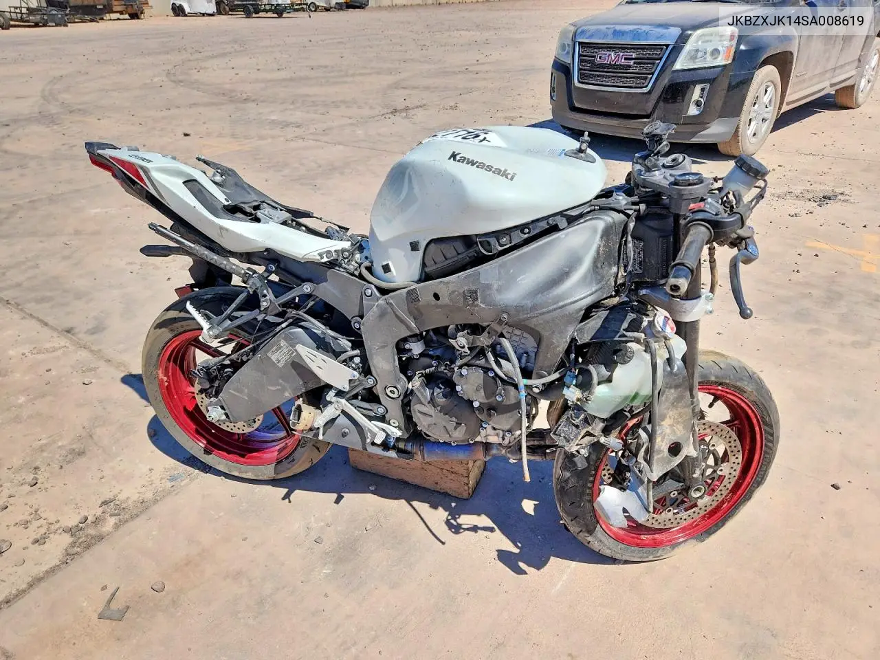 2025 Kawasaki Zx636 K VIN: JKBZXJK14SA008619 Lot: 54512716