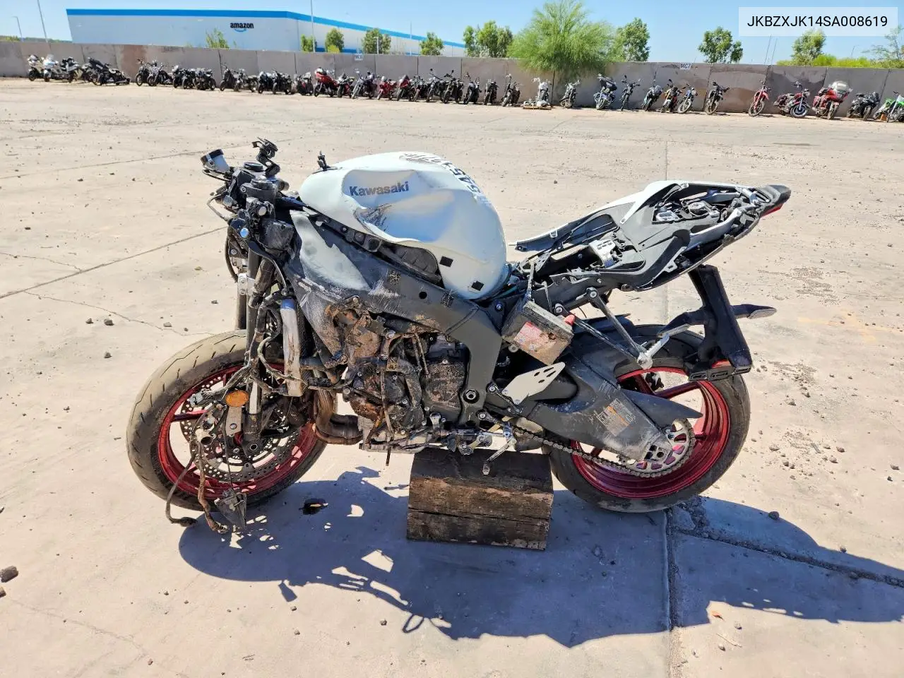2025 Kawasaki Zx636 K VIN: JKBZXJK14SA008619 Lot: 54512716