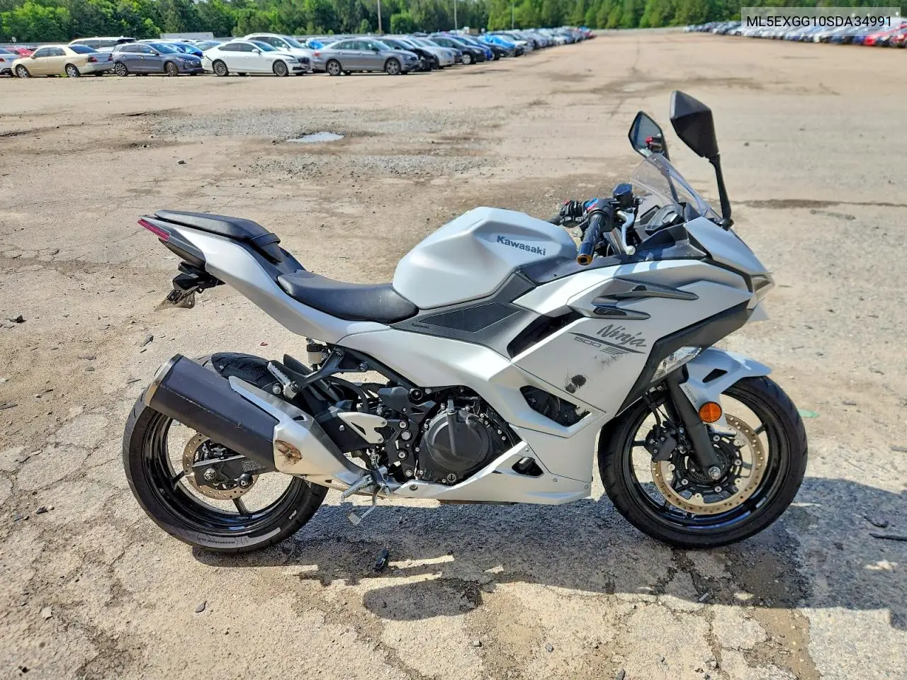 2025 Kawasaki Ex500 VIN: ML5EXGG10SDA34991 Lot: 54635376