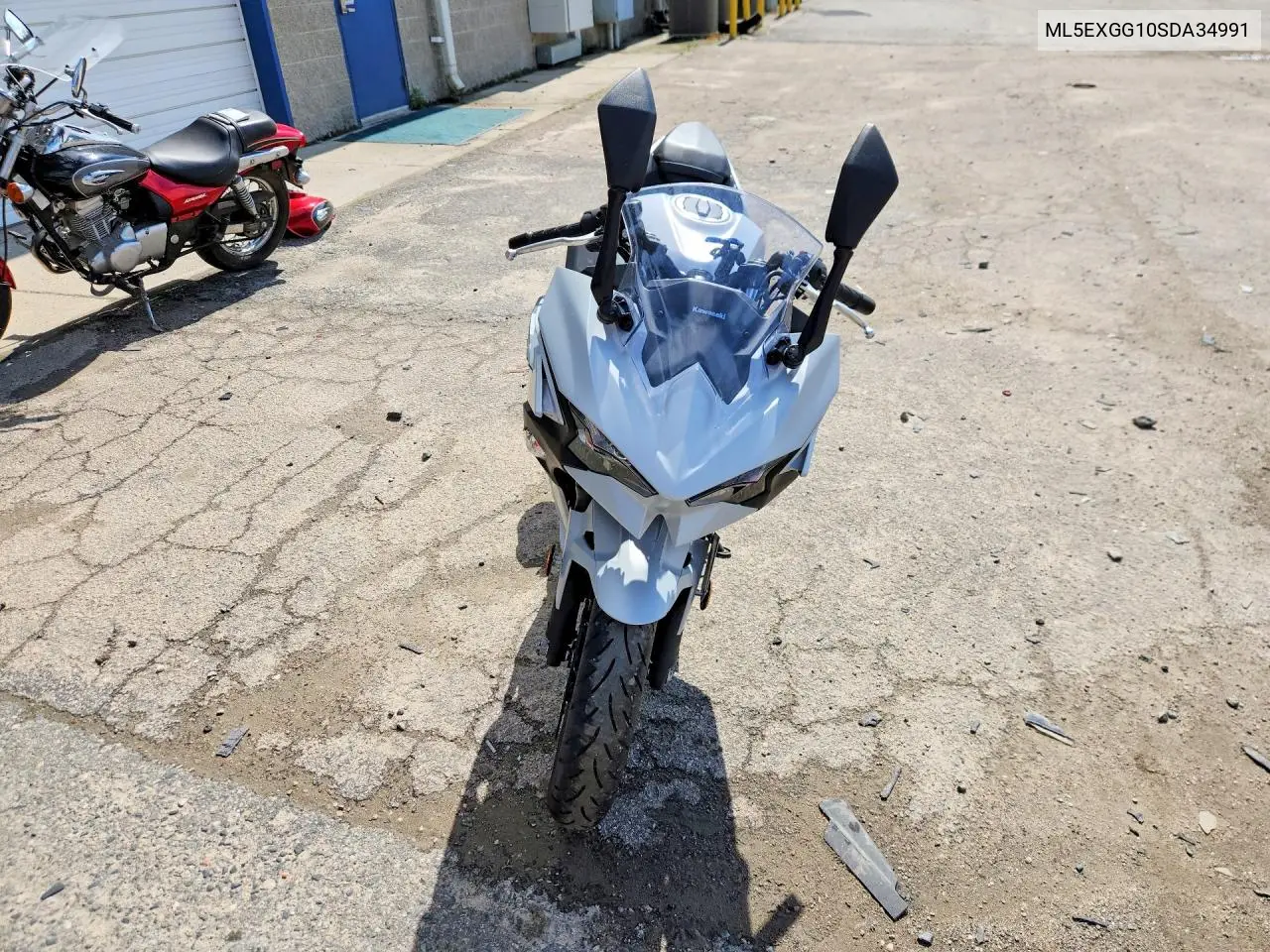 2025 Kawasaki Ex500 VIN: ML5EXGG10SDA34991 Lot: 54635376