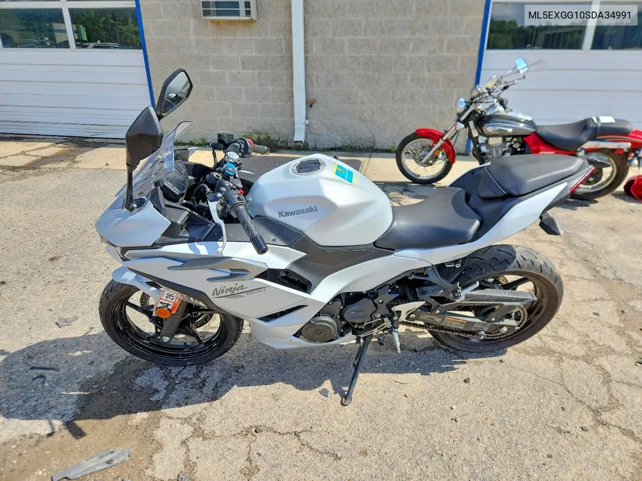 2025 Kawasaki Ex500 VIN: ML5EXGG10SDA34991 Lot: 54635376