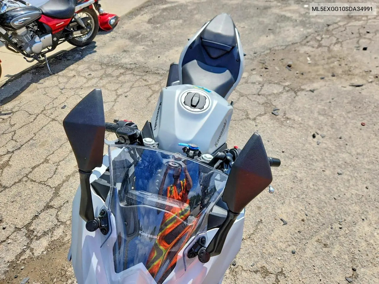 2025 Kawasaki Ex500 VIN: ML5EXGG10SDA34991 Lot: 54635376