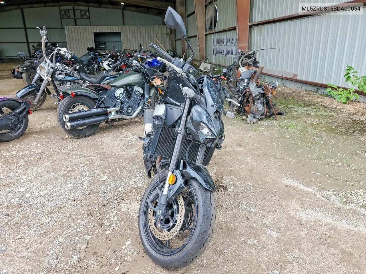 2025 Kawasaki Zr900 S VIN: ML5ZRDS16SDA00054 Lot: 54675476