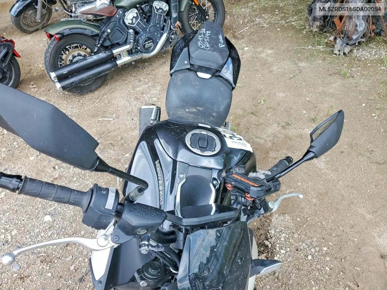 2025 Kawasaki Zr900 S VIN: ML5ZRDS16SDA00054 Lot: 54675476