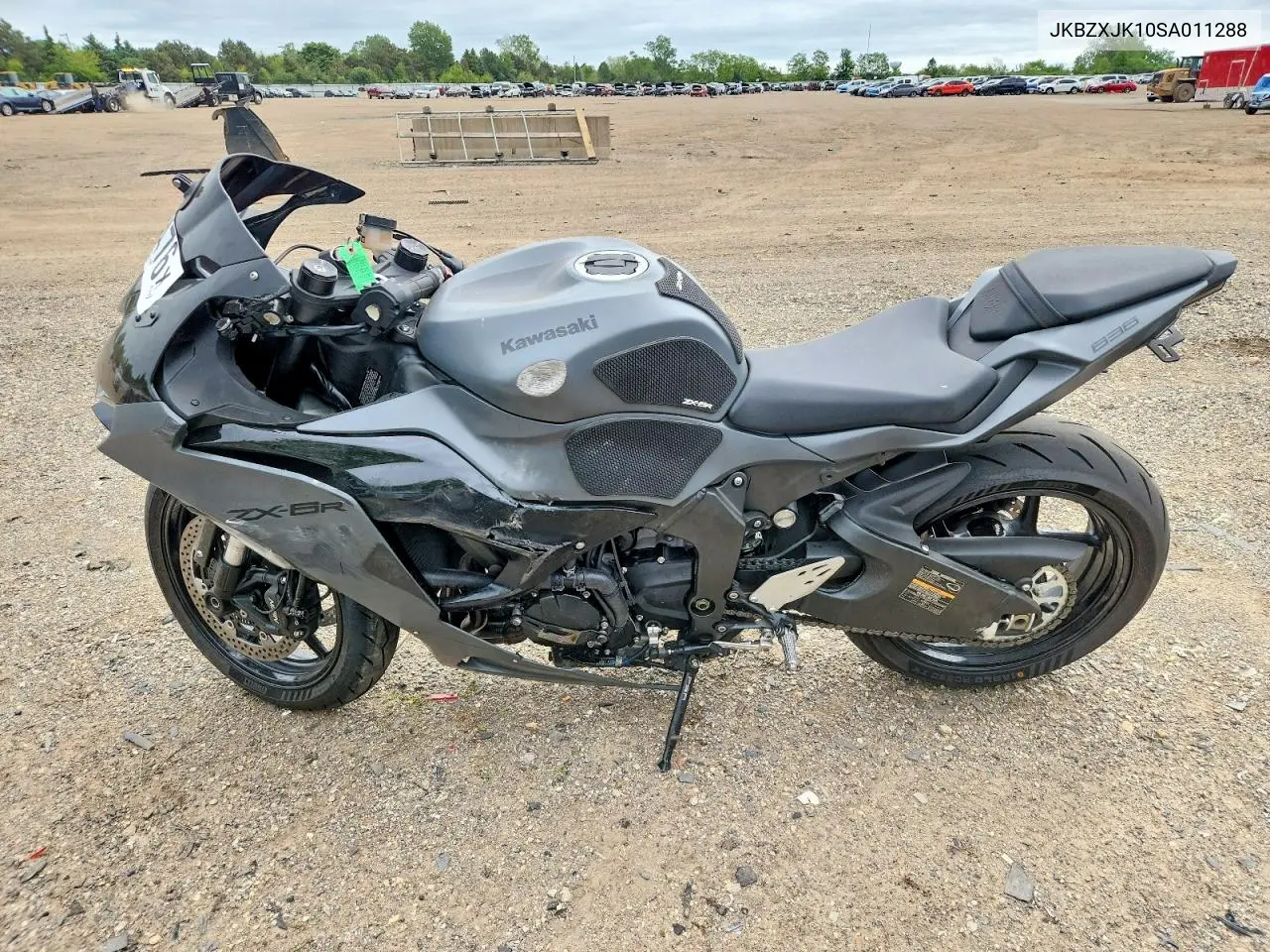 2025 Kawasaki Zx636 K VIN: JKBZXJK10SA011288 Lot: 54758476
