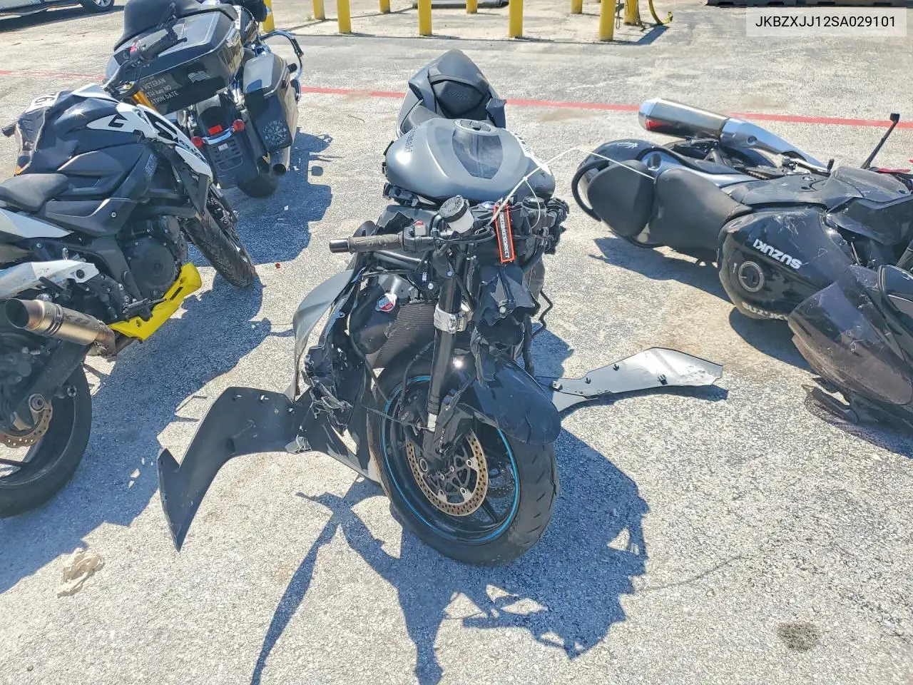 2025 Kawasaki Zx636 K VIN: JKBZXJJ12SA029101 Lot: 55078476