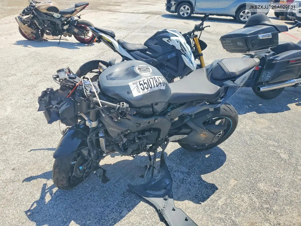 2025 Kawasaki Zx636 K VIN: JKBZXJJ12SA029101 Lot: 55078476