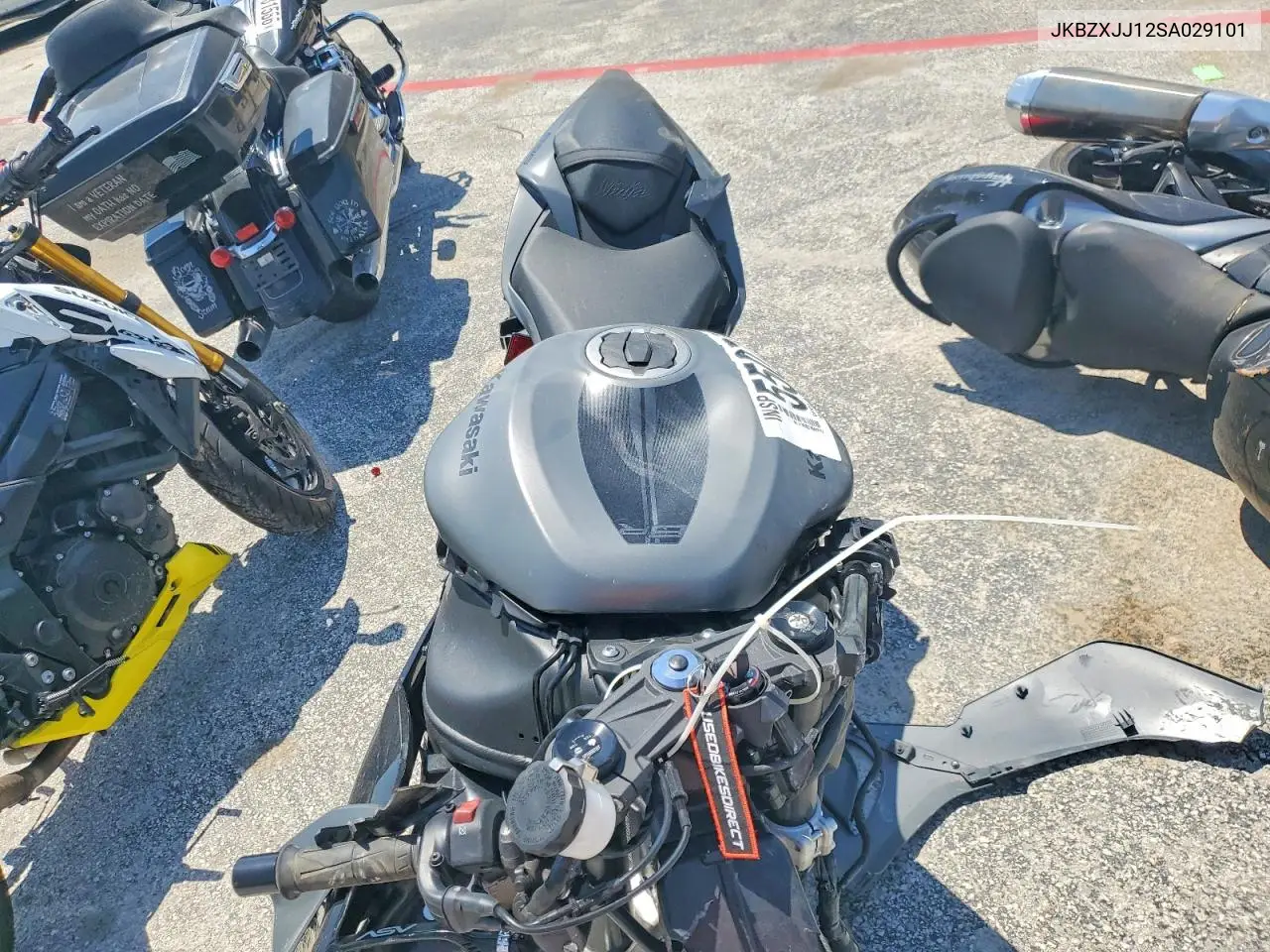 2025 Kawasaki Zx636 K VIN: JKBZXJJ12SA029101 Lot: 55078476