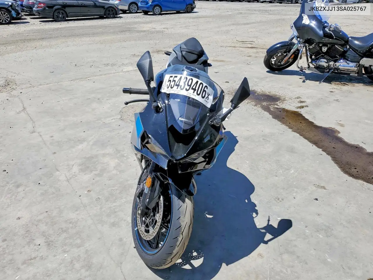2025 Kawasaki Zx636 K VIN: JKBZXJJ13SA025767 Lot: 55439406