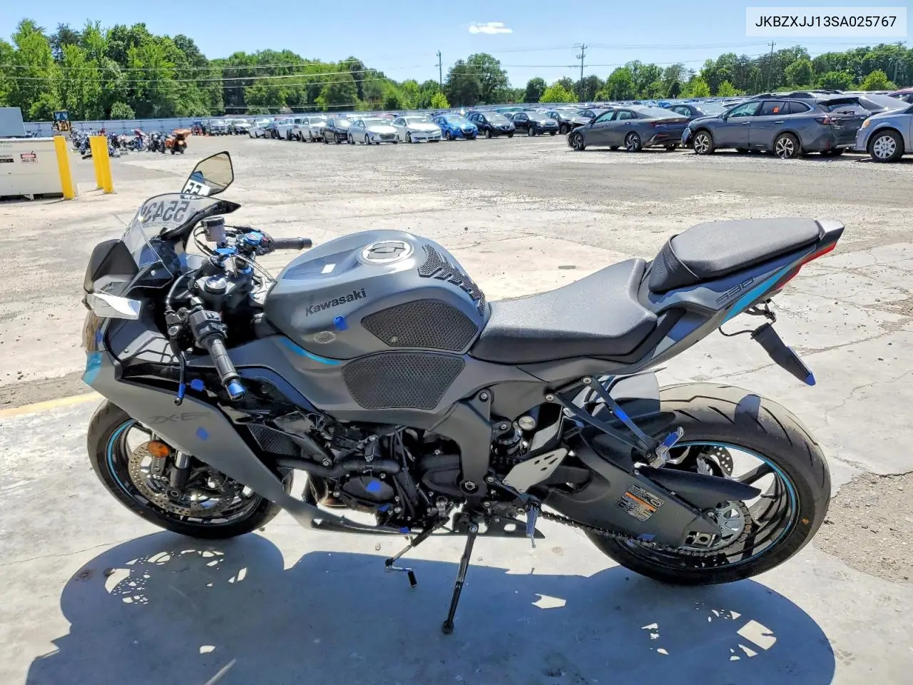 2025 Kawasaki Zx636 K VIN: JKBZXJJ13SA025767 Lot: 55439406