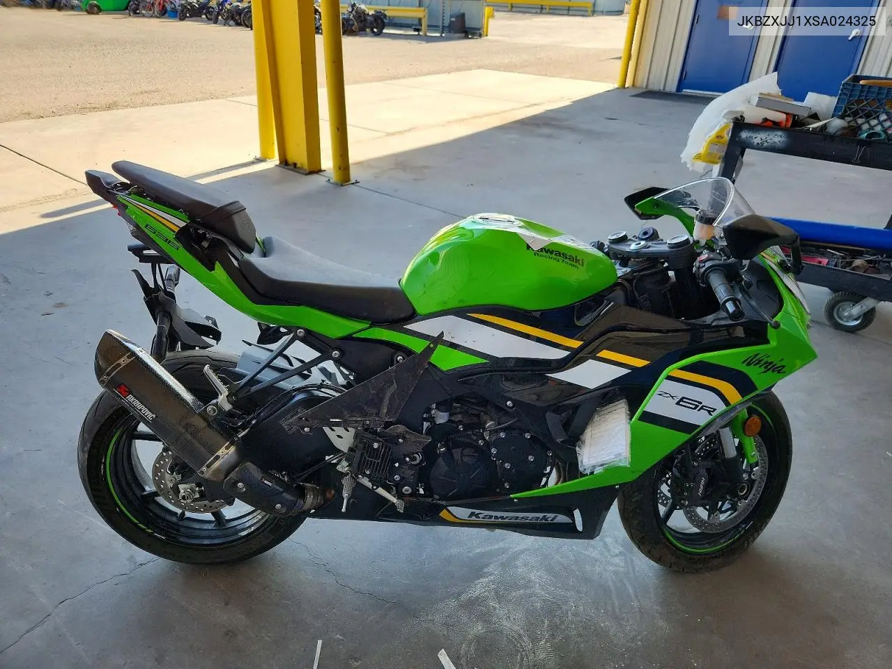 2025 Kawasaki Zx636 K VIN: JKBZXJJ1XSA024325 Lot: 55719166
